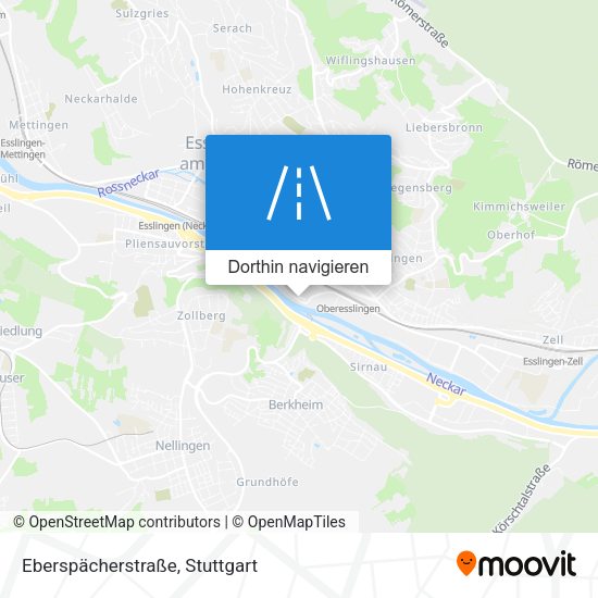 Eberspächerstraße Karte
