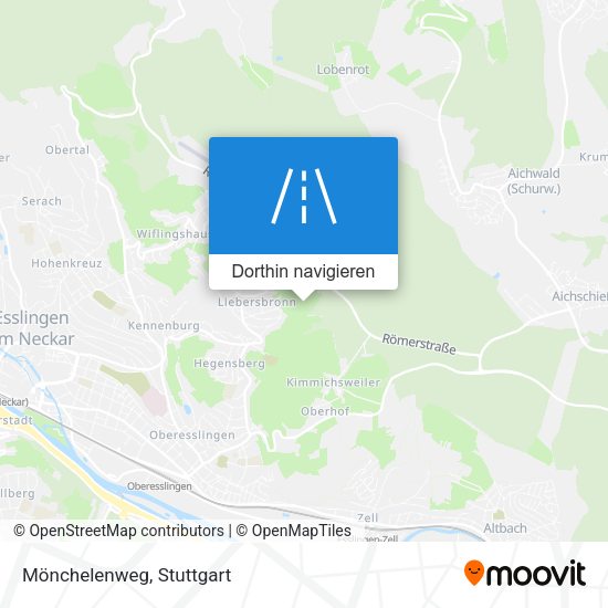 Mönchelenweg Karte