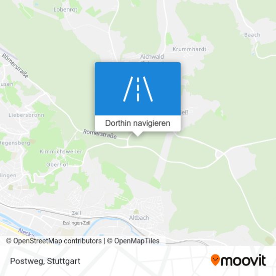 Postweg Karte