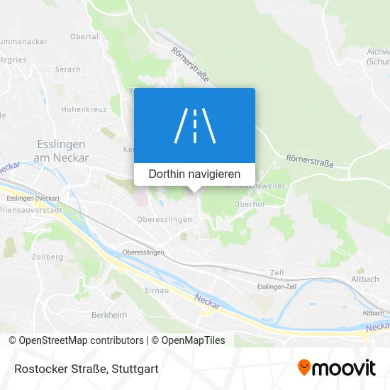 Rostocker Straße Karte