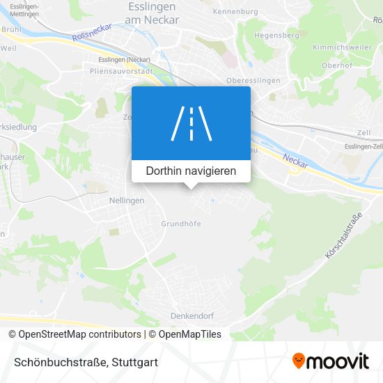 Schönbuchstraße Karte