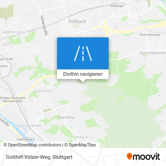 Gotthilf-Volzer-Weg Karte