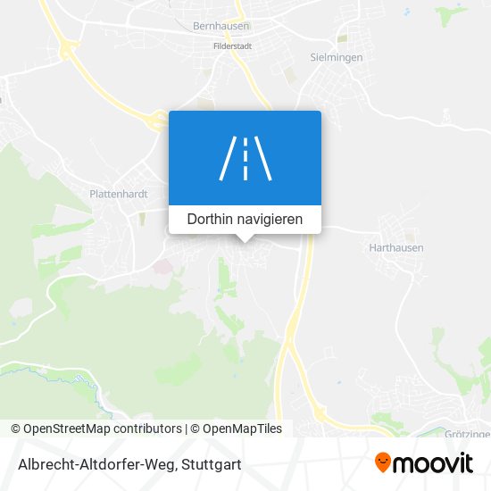 Albrecht-Altdorfer-Weg Karte