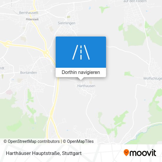 Harthäuser Hauptstraße Karte