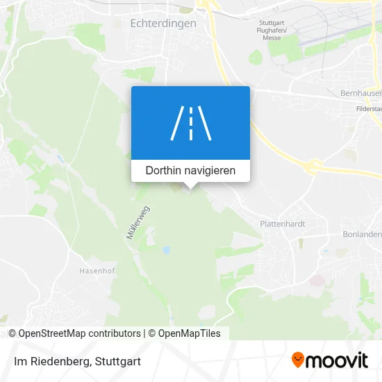 Im Riedenberg Karte