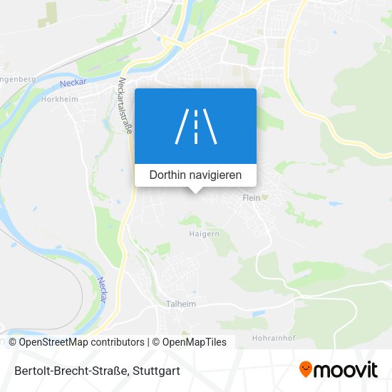 Bertolt-Brecht-Straße Karte