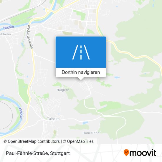 Paul-Fähnle-Straße Karte