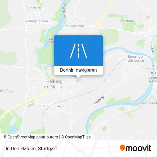 In Den Hälden Karte