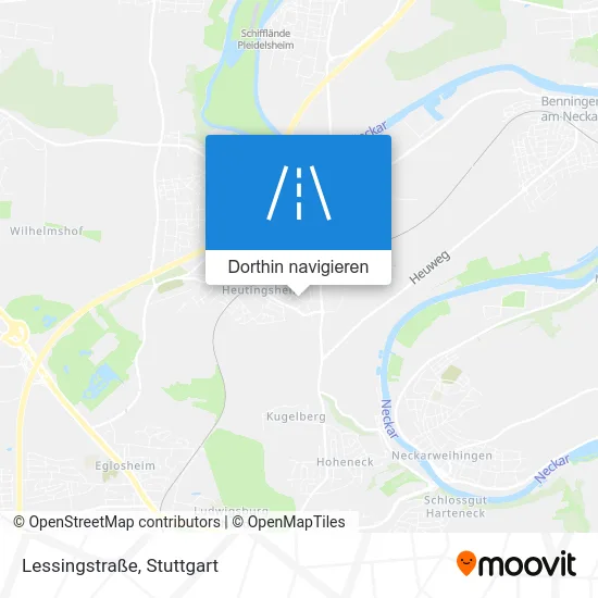 Lessingstraße Karte