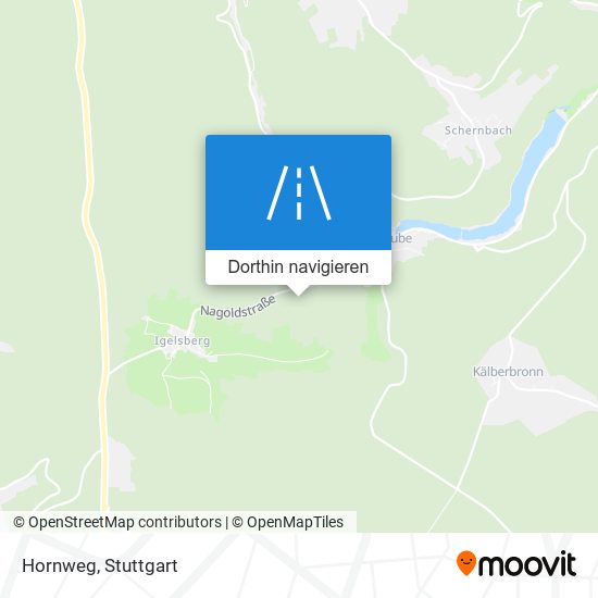 Hornweg Karte