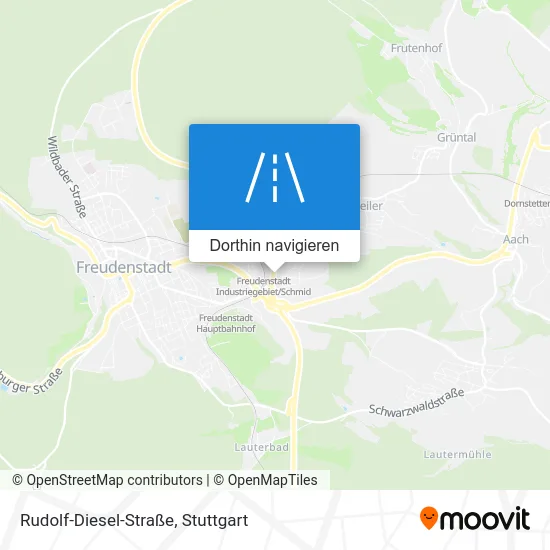 Rudolf-Diesel-Straße Karte