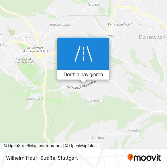 Wilhelm-Hauff-Straße Karte
