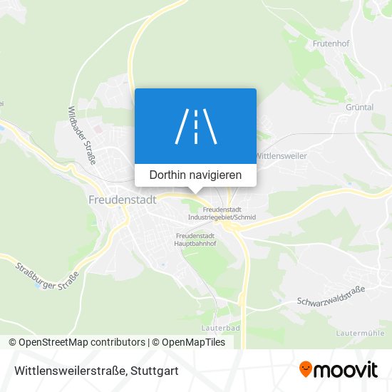 Wittlensweilerstraße Karte