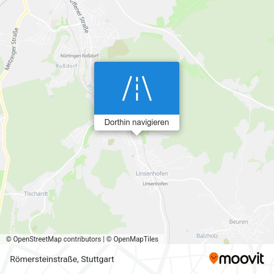 Römersteinstraße Karte