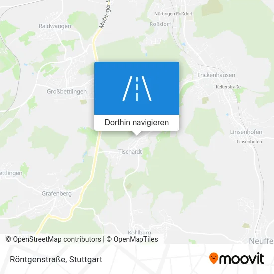 Röntgenstraße Karte