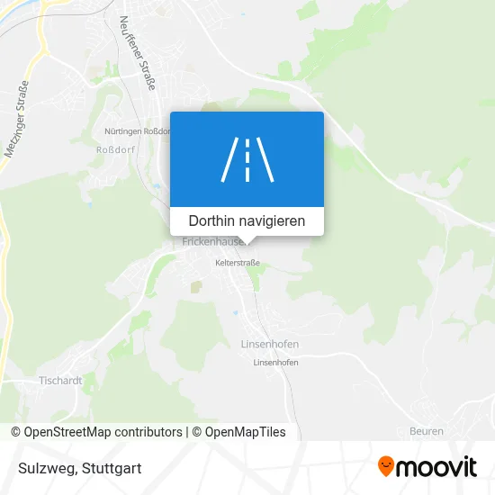 Sulzweg Karte