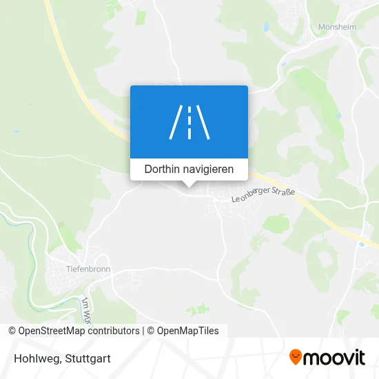 Hohlweg Karte