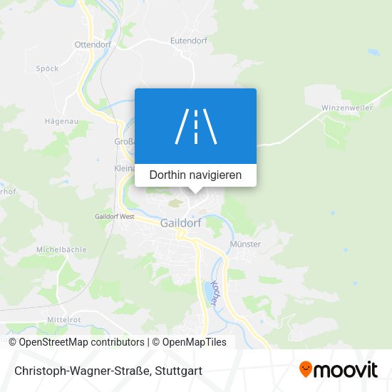Christoph-Wagner-Straße Karte