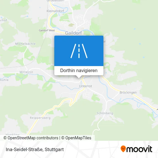 Ina-Seidel-Straße Karte