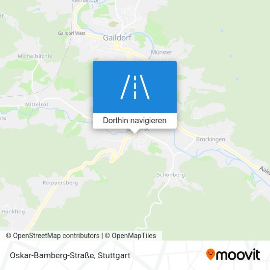 Oskar-Bamberg-Straße Karte