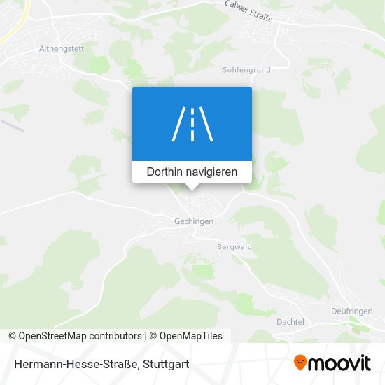 Hermann-Hesse-Straße Karte