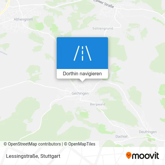 Lessingstraße Karte