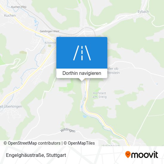Engelghäustraße Karte