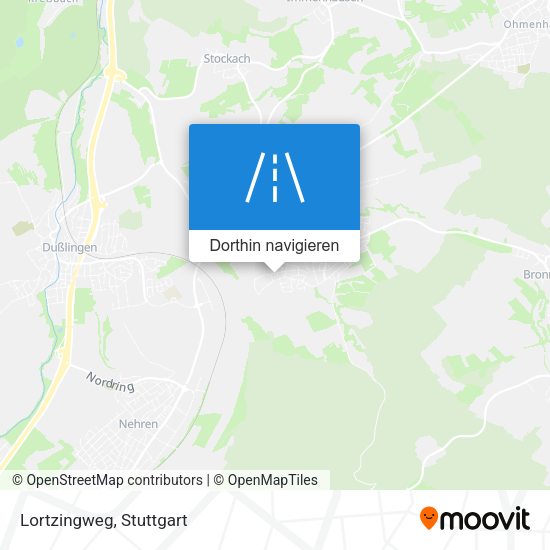 Lortzingweg Karte