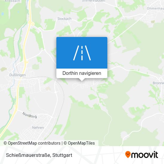 Schießmauerstraße Karte