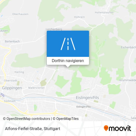 Alfons-Feifel-Straße Karte
