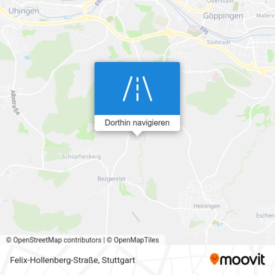 Felix-Hollenberg-Straße Karte