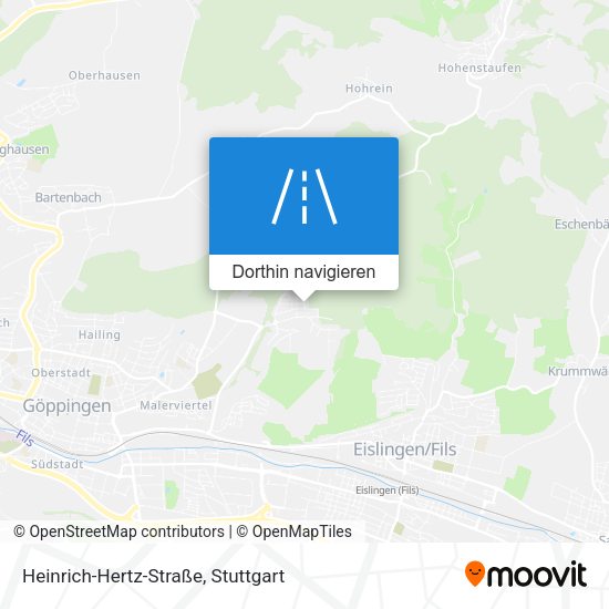 Heinrich-Hertz-Straße Karte