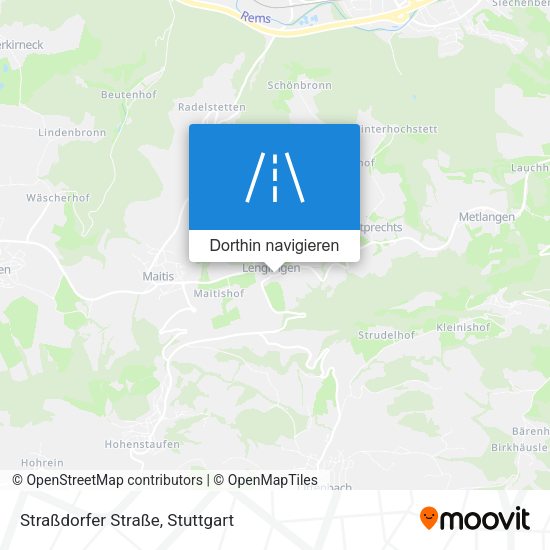 Straßdorfer Straße Karte