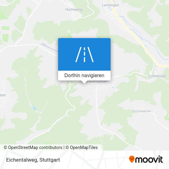 Eichentalweg Karte