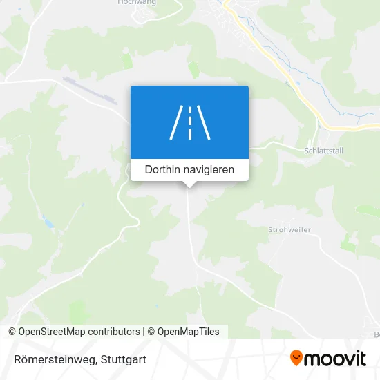 Römersteinweg Karte