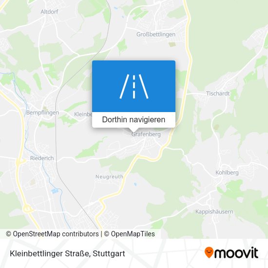 Kleinbettlinger Straße Karte
