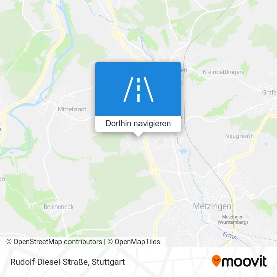 Rudolf-Diesel-Straße Karte