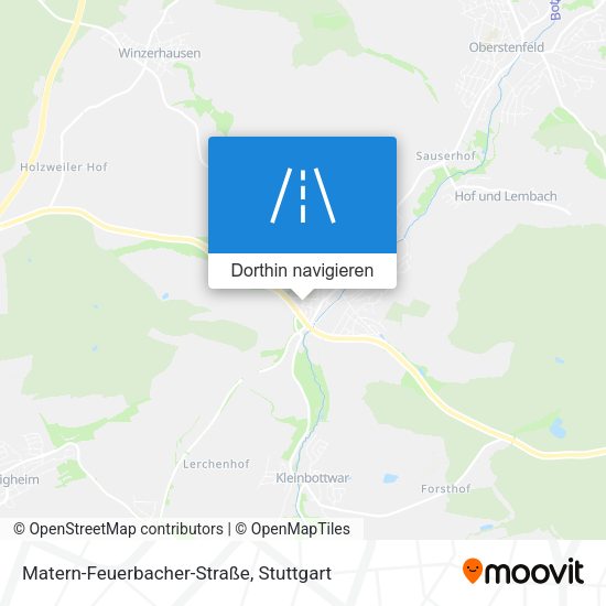 Matern-Feuerbacher-Straße Karte