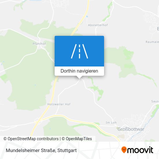 Mundelsheimer Straße Karte
