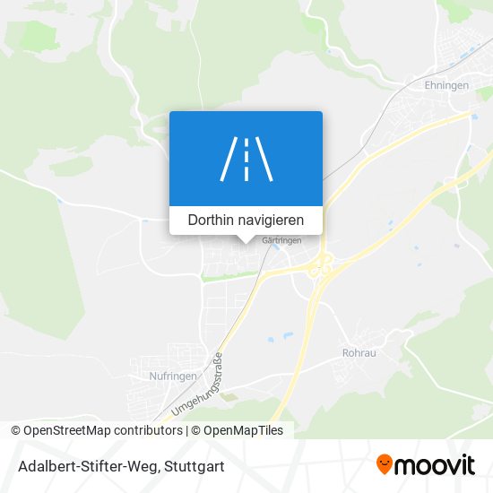Adalbert-Stifter-Weg Karte