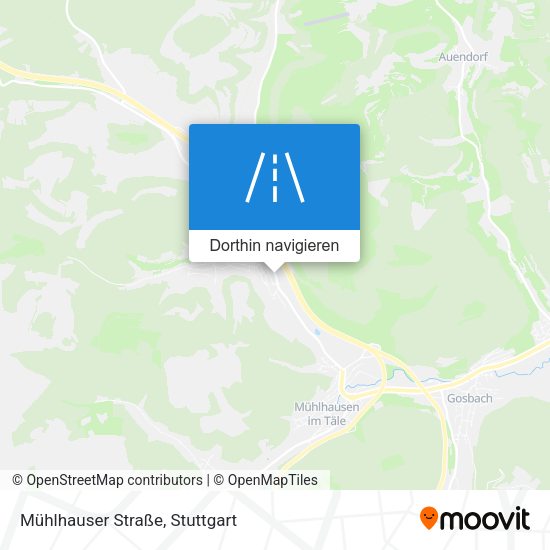 Mühlhauser Straße Karte