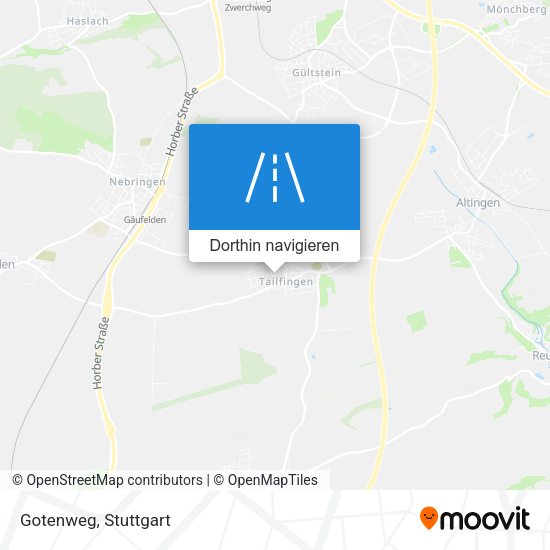 Gotenweg Karte