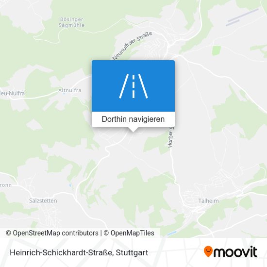Heinrich-Schickhardt-Straße Karte