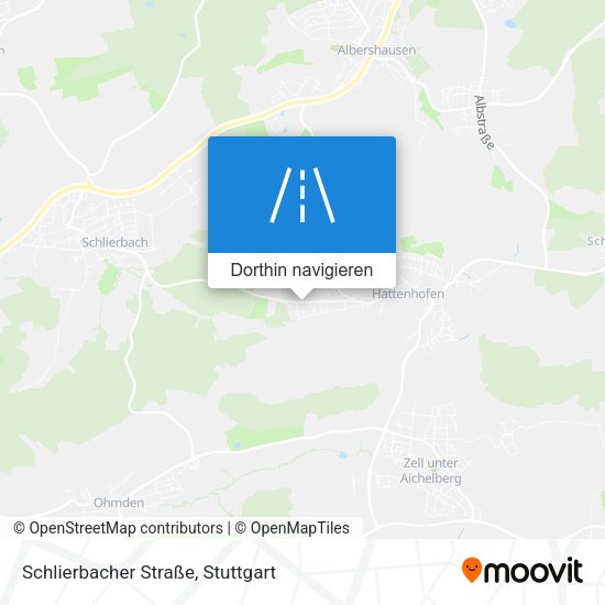 Schlierbacher Straße Karte