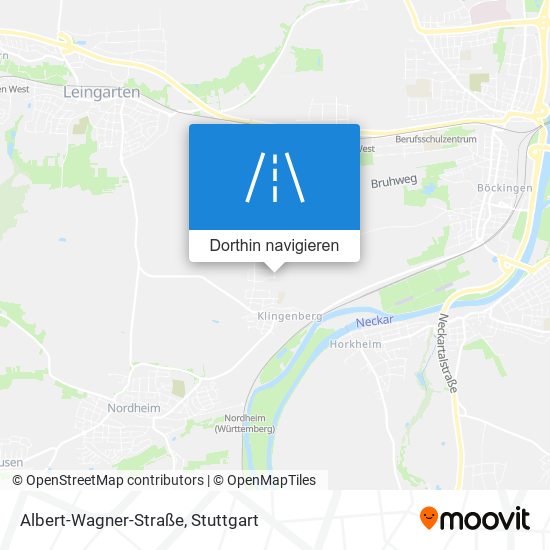 Albert-Wagner-Straße Karte