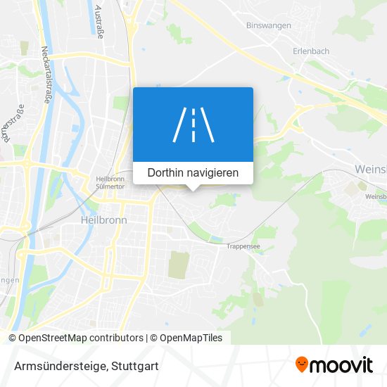 Armsündersteige Karte