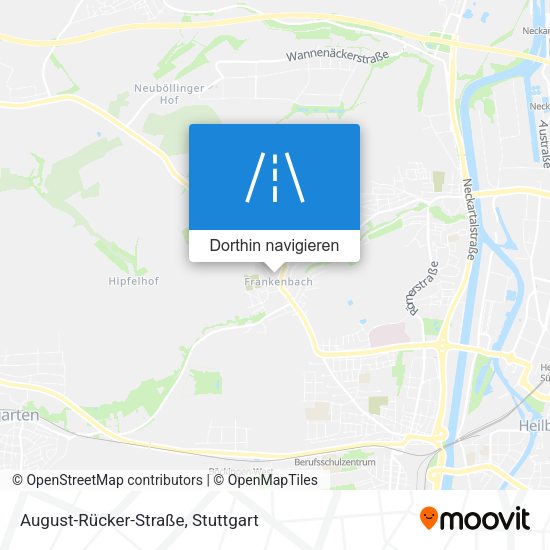 August-Rücker-Straße Karte