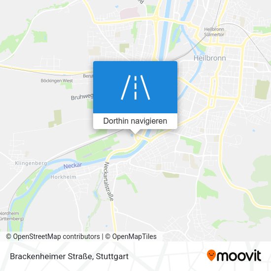 Brackenheimer Straße Karte