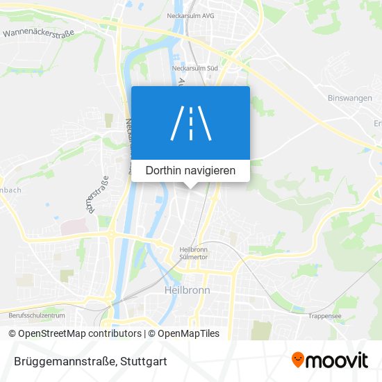 Brüggemannstraße Karte