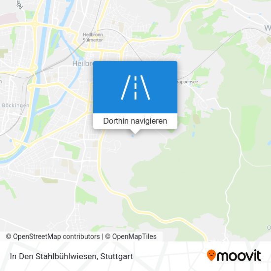 In Den Stahlbühlwiesen Karte